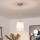 Brilagi - LED полилей на кабел NUBILA 1xE27/60W/230V Ø 14 см бял