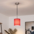 Brilagi - LED полилей на кабел NUBILA 1xE27/60W/230V Ø 14 см черен/червен
