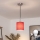 Brilagi - LED полилей на кабел NUBILA 1xE27/60W/230V Ø 14 см черен/червен