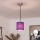 Brilagi - LED полилей на кабел NUBILA 1xE27/60W/230V Ø 14 см черен/лилав