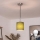 Brilagi - LED полилей на кабел NUBILA 1xE27/60W/230V Ø 14 см черен/зелен