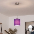 Brilagi - LED полилей на кабел NUBILA 1xE27/60W/230V Ø 14 см лилав