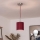 Brilagi - LED полилей на кабел NUBILA 1xE27/60W/230V Ø 14 см помпейско червено