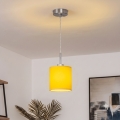 Brilagi - LED полилей на кабел NUBILA 1xE27/60W/230V Ø 14 см, жълт