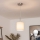 Brilagi - LED полилей на кабел NUBILA 1xE27/60W/230V Ø 14 см кремав