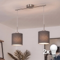 Brilagi - LED полилей на кабел NUBILA 2xE27/60W/230V антрацит