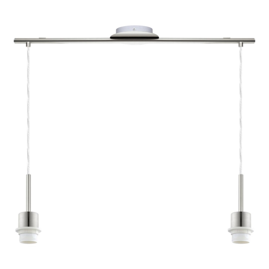 Brilagi - LED полилей на кабел NUBILA 2xE27/60W/230V бял