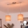 Brilagi - LED полилей на кабел NUBILA 2xE27/60W/230V оранжев