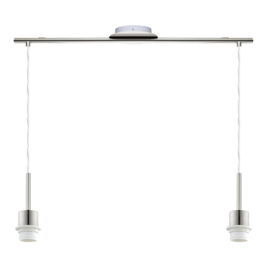 Brilagi - LED полилей на кабел NUBILA 2xE27/60W/230V розов