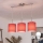 Brilagi - LED полилей на кабел NUBILA 3xE27/60W/230V червен