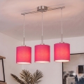 Brilagi - LED полилей на кабел NUBILA 3xE27/60W/230V розов