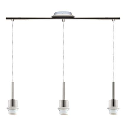 Brilagi - LED полилей на кабел NUBILA 3xE27/60W/230V розов