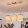 Brilagi - LED полилей на кабел NUBILA 3xE27/60W/230V светло кафяв