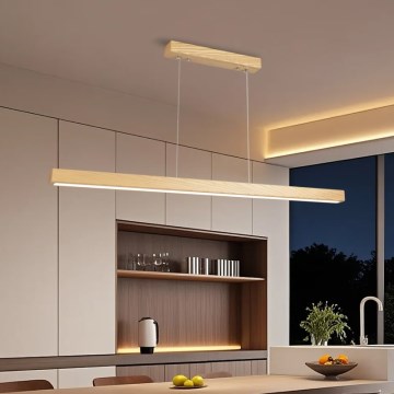 Brilagi - LED полилей на кабел OAK LED/30W/230V 3000/4500/6000K дъб