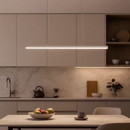 Brilagi - LED полилей на кабел PAXIS LED/30W/230V 120 cm бял