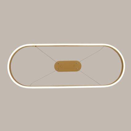 Brilagi - LED полилей на кабел PONDIE LED/44W/230V 80x30 cm златист