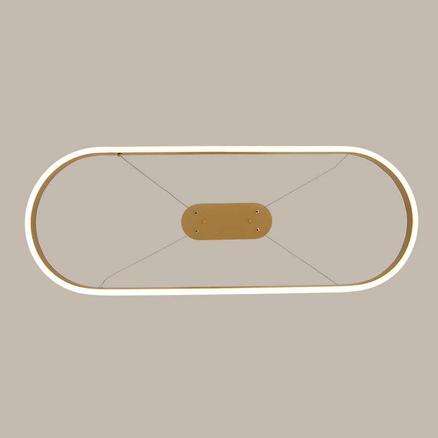 Brilagi - LED полилей на кабел PONDIE LED/44W/230V 80x30 cm златист