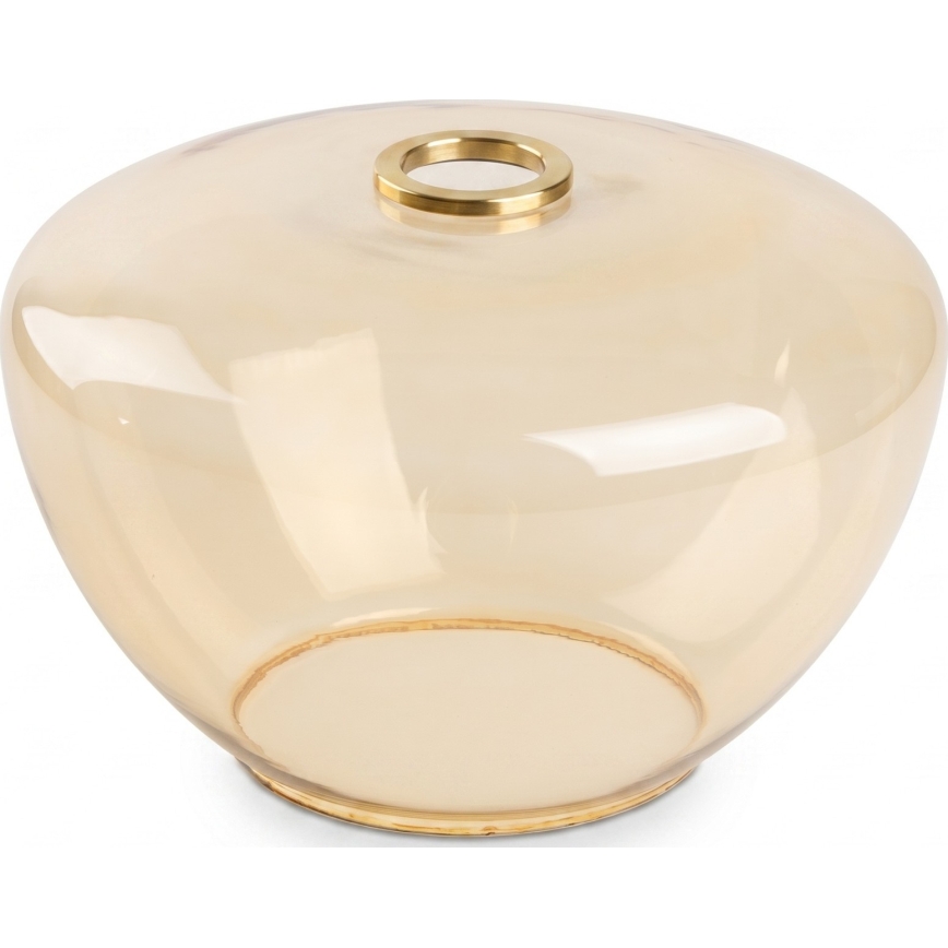 BRILAGI - LED Полилей на кабел RETRO GLASS 2xE27/40W/230V черен/димно бежово