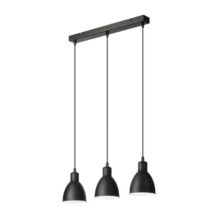 Brilagi - LED полилей на кабел RIDDY 3xE27/60W/230V черен