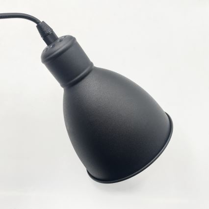 Brilagi - LED полилей на кабел RIDDY 3xE27/60W/230V черен