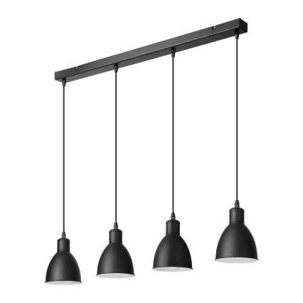 Brilagi - LED полилей на кабел RIDDY 4xE27/60W/230V черен