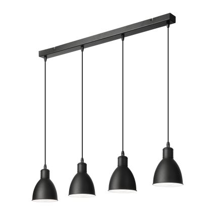 Brilagi - LED полилей на кабел RIDDY 4xE27/60W/230V черен