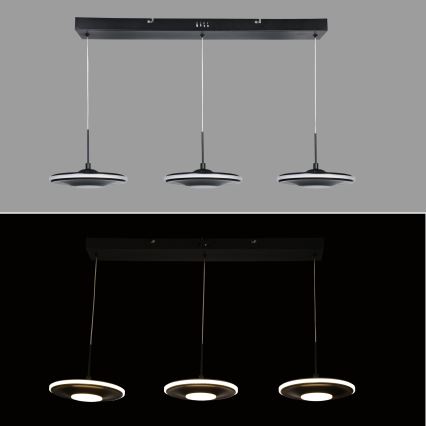 Brilagi - LED полилей на кабел VERANO 3xLED/15W/230V