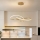 Brilagi - LED полилей с димиране на кабел INFINITY LED/80W/2300-6000K 80x80 cm златист + дистанционно управление