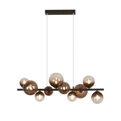 Brilagi - LED полилей с окачване на кабел MILLA 10xG9/3W/230V кафяв/опушено-кафяв