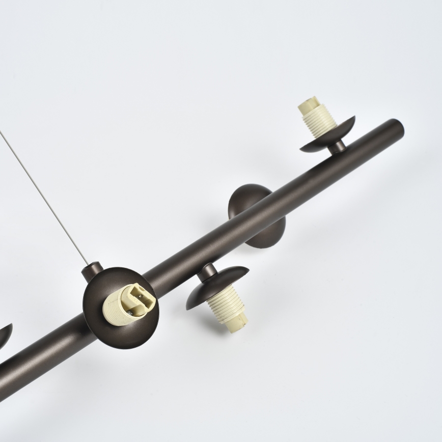 Brilagi - LED полилей с окачване на кабел MILLA 10xG9/3W/230V кафяв/опушено-кафяв