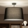 Brilagi - LED полилей с повърхностен монтаж CERIA 1xE27/60W/230V Ø 45 см, черен