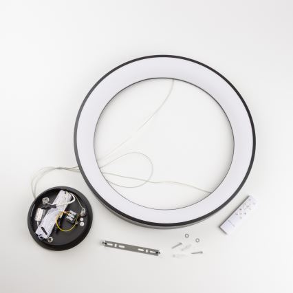 Brilagi - LED димируем полилей на кабел FALCON II LED/99W/230V 3000-6500K Ø 60 см черен + дистанционно управление