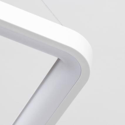 Brilagi - LED димируем полилей на кабел FALCON SLIM LED/50W/230V 3000-6500K 50x50 см бял + дистанционно управление