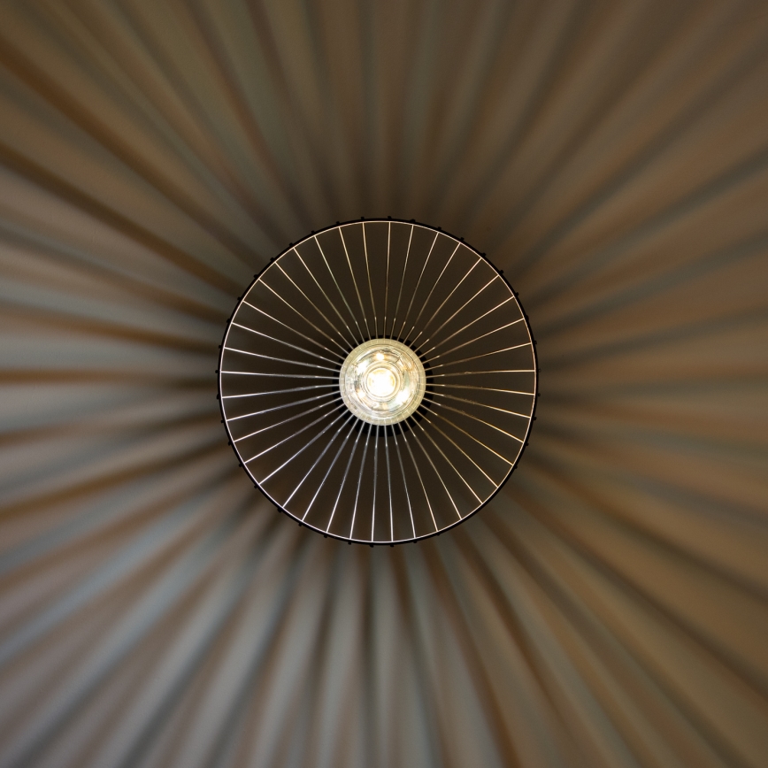 Brilagi - LED полилей с кабелно окачване CERIA WIRE 1xE27/40W/230V Ø 30 см черен