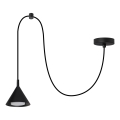 BRILAGI - LED Полилей с кабелно окачване CONE SINGLE SPIDER 1xGX53/15W/230V черен