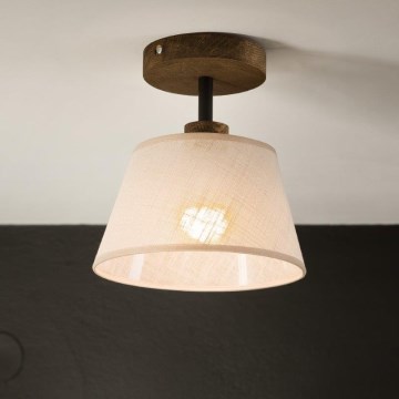 Brilagi - LED  Полилей за повърхностен монтаж ANTHONY 1xE14/60W/230V дъб/бежов