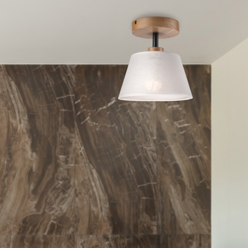 Brilagi - LED  Полилей за повърхностен монтаж ANTHONY 1xE14/60W/230V дъб/бял