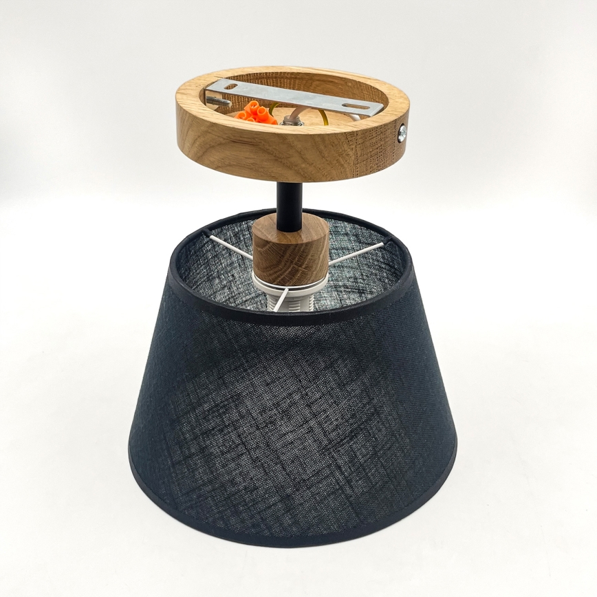 Brilagi - LED  Полилей за повърхностен монтаж ANTHONY 1xE14/60W/230V дъб/черен