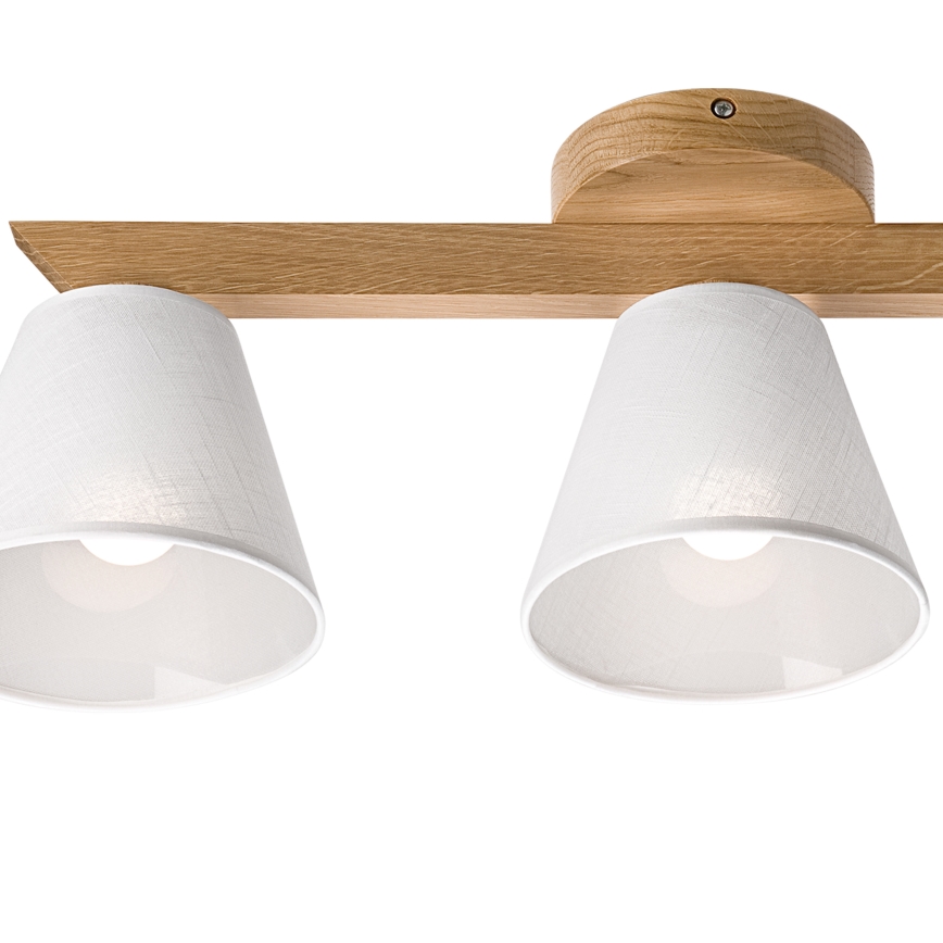 Brilagi - LED  Полилей за повърхностен монтаж ANTHONY 3xE14/40W/230V дъб/бял