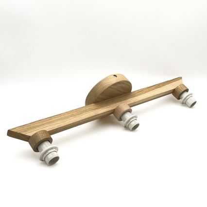 Brilagi - LED  Полилей за повърхностен монтаж ANTHONY 3xE14/40W/230V дъб/черен