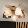 Brilagi - LED  Полилей за повърхностен монтаж ANTHONY 5xE14/40W/230V дъб