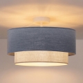 Brilagi - LED полилей за повърхностен монтаж BOHO ECO 1xE27/10W/230V Ø 40 см син/кремав