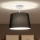 Brilagi - LED полилей за повърхностен монтаж CERIA 1xE27/60W/230V Ø 30 см бял/черен