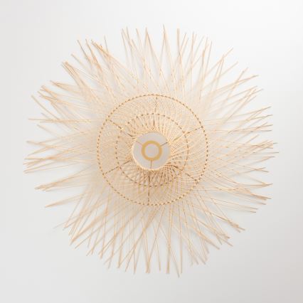 Brilagi - LED полилей за повърхностен монтаж CERIA BOHO 1xE27/40W/230V диам. 100 см бамбук