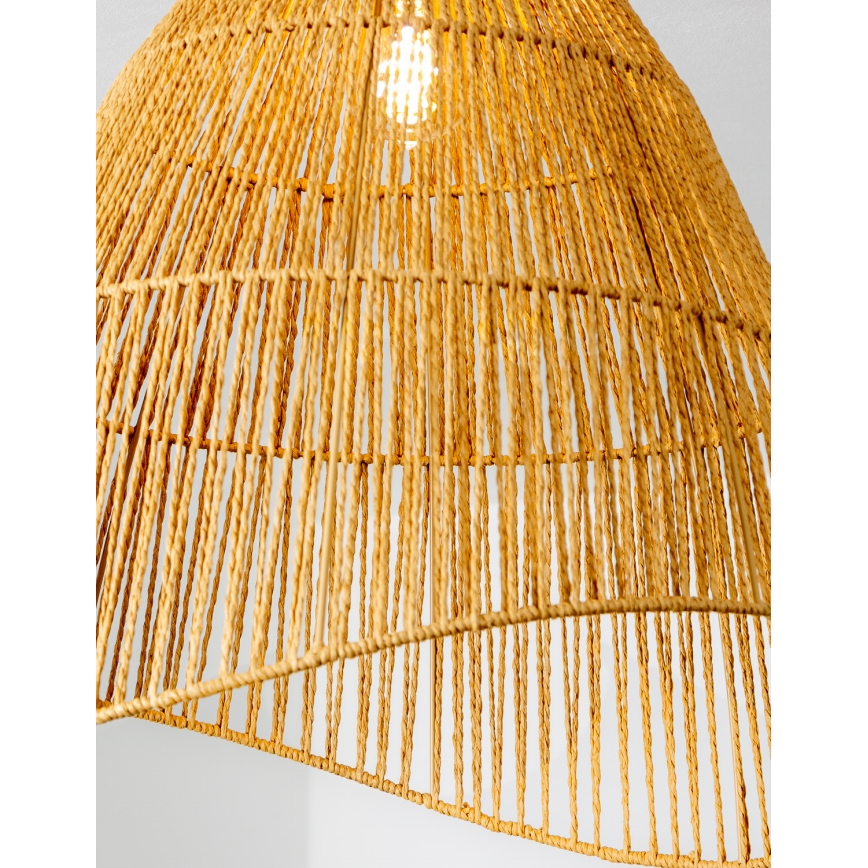 Brilagi - LED полилей за повърхностен монтаж CERIA BOHO 1xE27/40W/230V диаметър 50 см кафяв