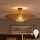 Brilagi - LED полилей за повърхностен монтаж CERIA BOHO 1xE27/60W/230V Ø 70 см черно/кафяво
