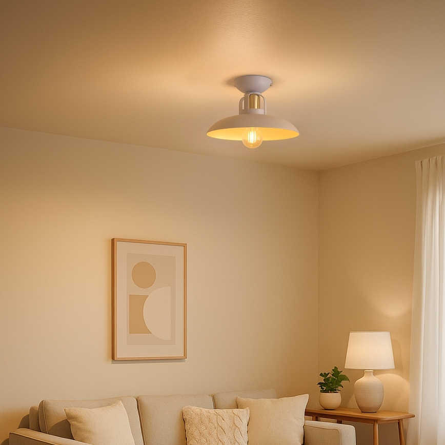 Brilagi - LED Полилей за повърхностен монтаж FLAMENGO 1xE27/60W/230V бежов