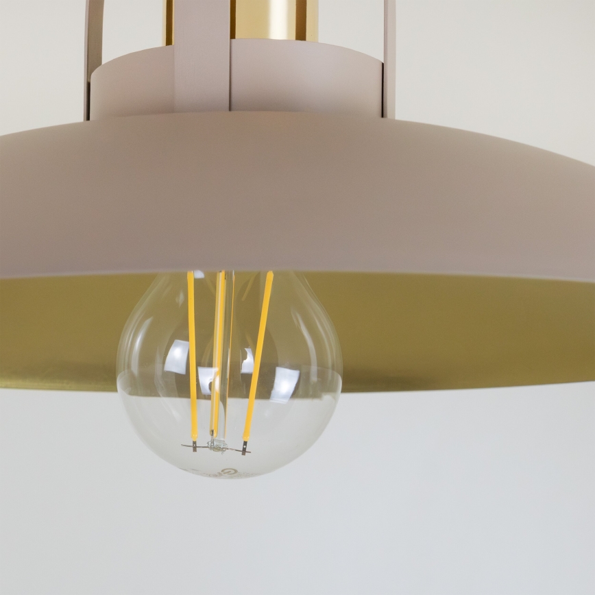 Brilagi - LED Полилей за повърхностен монтаж FLAMENGO 1xE27/60W/230V бежов