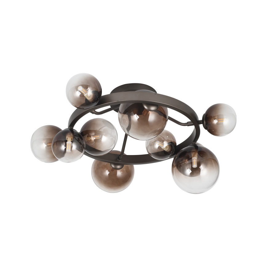 Brilagi - LED полилей за повърхностен монтаж MILLA 10xG9/3W/230V кафяв/опушено кафяв