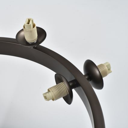 Brilagi - LED полилей за повърхностен монтаж MILLA 10xG9/3W/230V кафяв/опушено кафяв